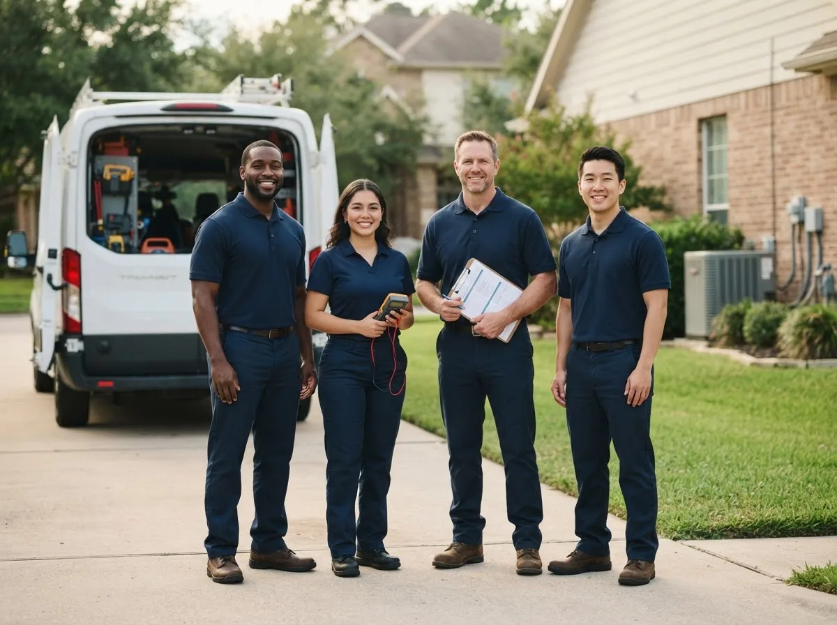 Certified HVAC technician near Forsyth, IL